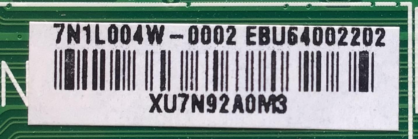 KIT DE TARJETAS PARA TV LG / MAIN EBU64002202 / EAX67146203 / FUENTE EAY64529501 / EAX67209001 / LGP43DJ-17U1 / PANEL NC430DGG-AAFX3 / DISPLAY LC430DGJ(SK)(A4) / MODELO 43UJ6300-UA.BUSYLJM / 43UJ6300-UA - Imagen 2